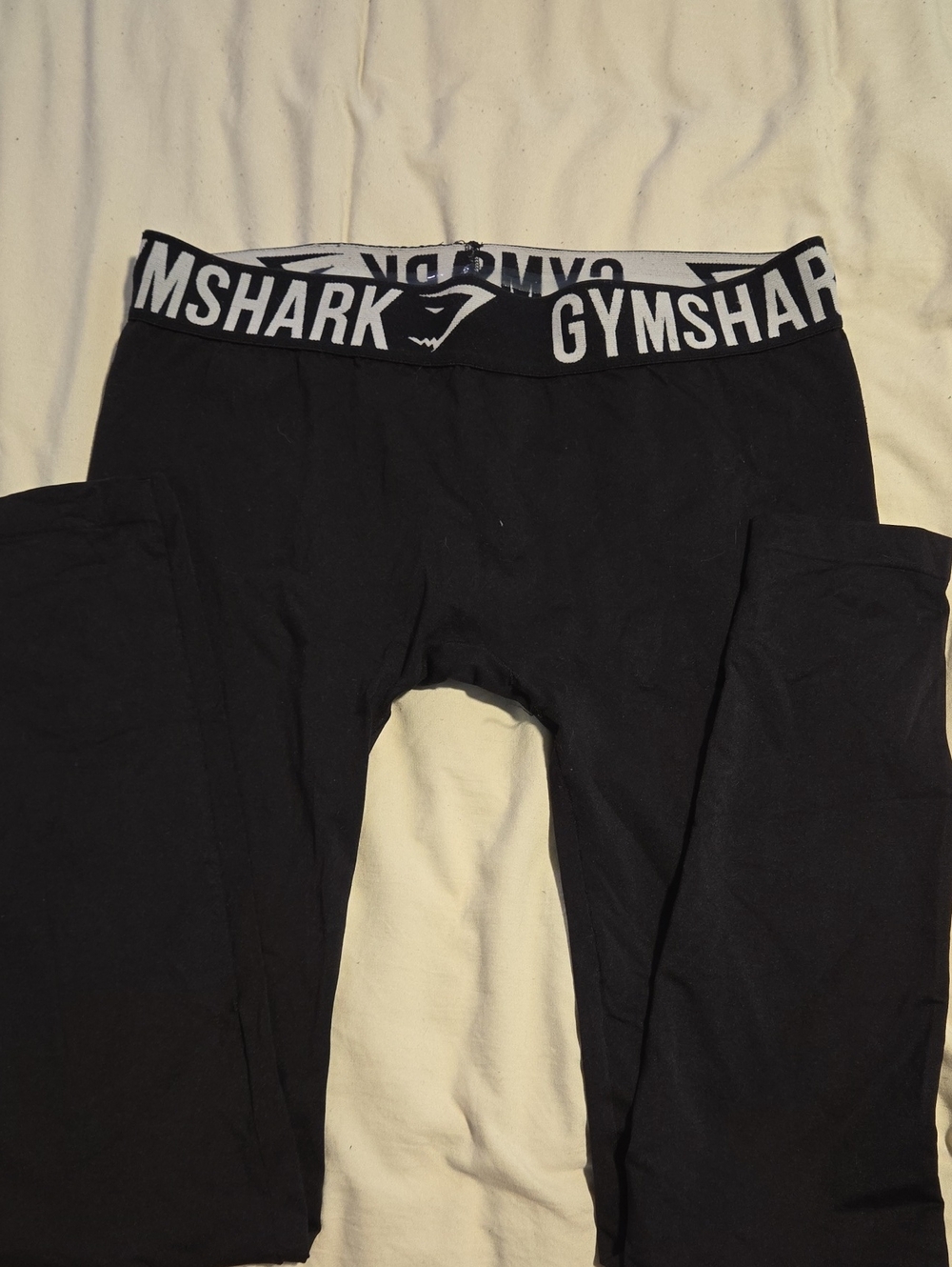 Gymshark Men’s Black Boxer Briefs with Branded Waistband